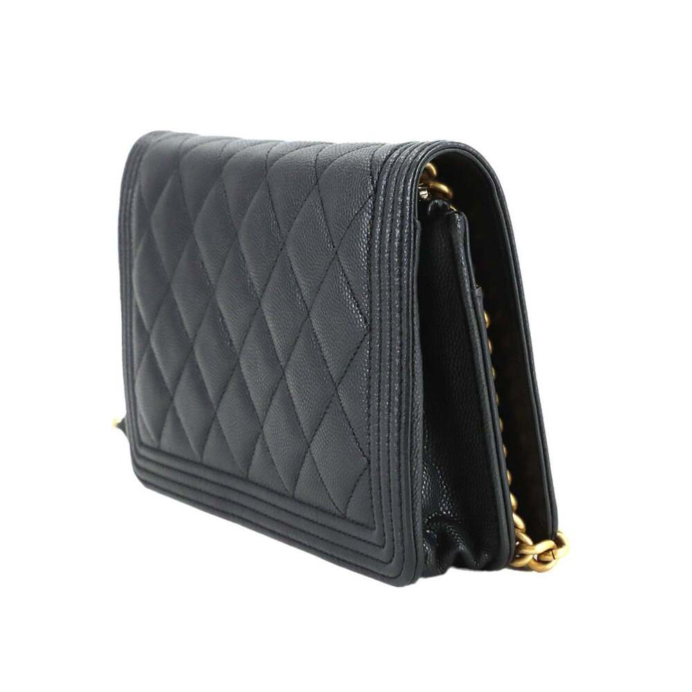 CHANEL Black Caviar Leather Wallet - Picture 4 of 10